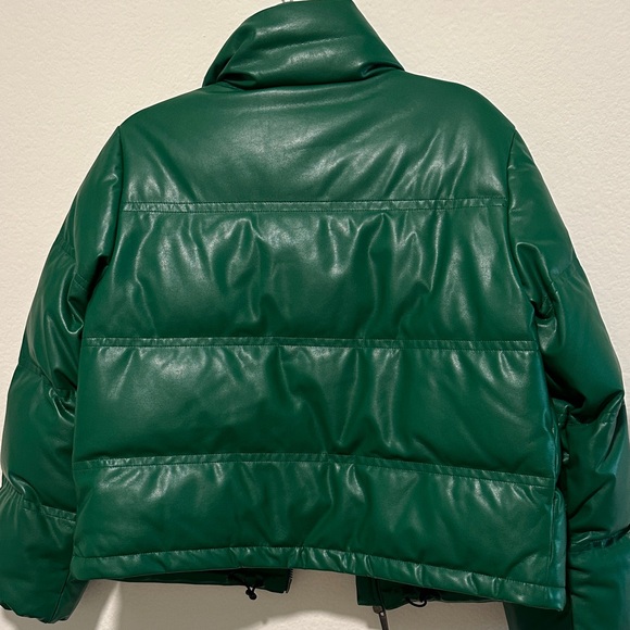 A.L.C. Emerald Green Puffer Jacket - Picture 5 of 7